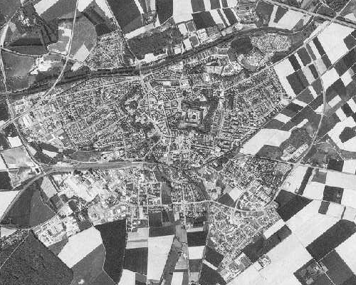 Bild: Satellitenaufnahme von J&uuml;lich