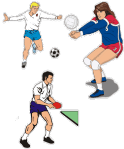 Bild: unterschiedliche Sportarten