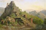 Johann Wilhelm Schirmer - Burg Are bei Altenahr