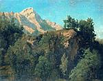 Johann Wilhelm Schirmer - Felskuppe in der Schweiz