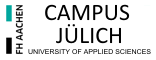 Logo Campus J�lich der Fachhochschule Aachen