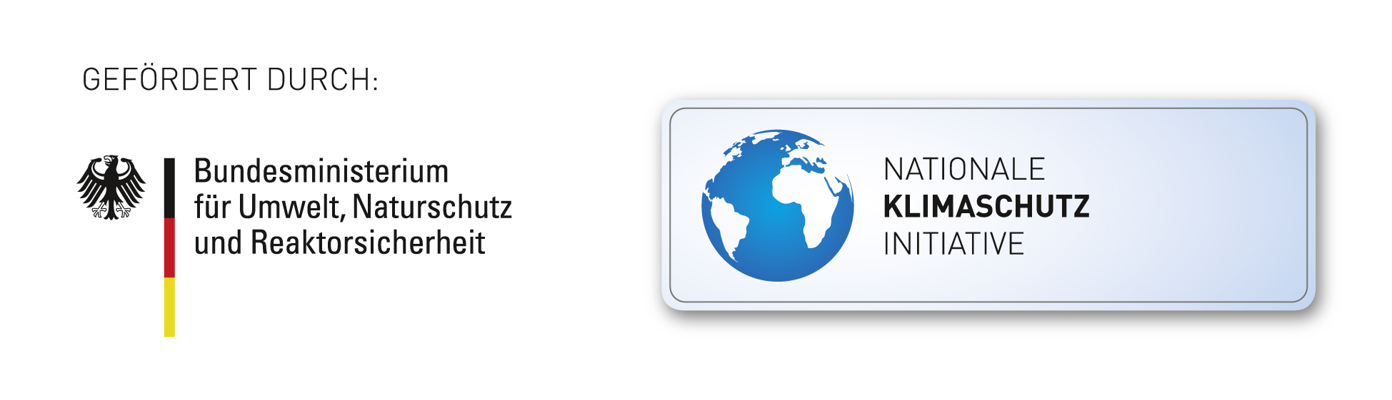 Logo BMU, Nationale Klimaschutz Initiative