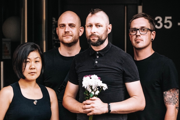 Konzert: Klare Kante! Bild: Die Band Männi