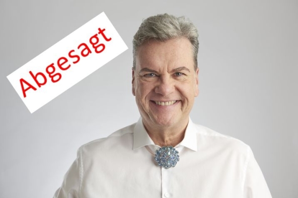 Absage des Kabarettabends mit Manes Meckenstock Bild: Manes Meckenstock.