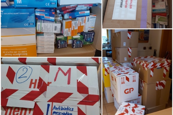 Bild: Medikamentenspenden Bild: Medikamentenspenden