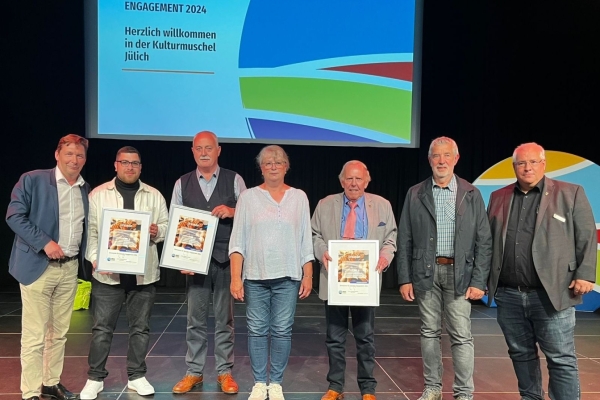Ehrenamtliche aus Jülich geehrt Ehrenamtliche aus Jülich geehrt