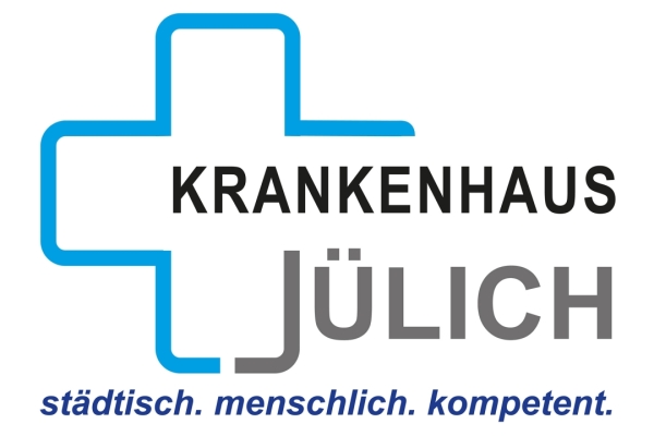 Bild: Das Logo des Krankenhauses JÃ¼lich