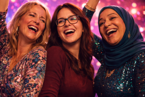 Bild: Drei tanzende Frauen