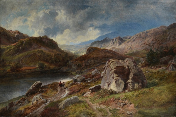 Bild: Museum Zitadelle JÃ¼lich - Hans Fredrik Gude - Das Lledr Valley in Wales.  Foto: Stadt JÃ¼lich / Museum
