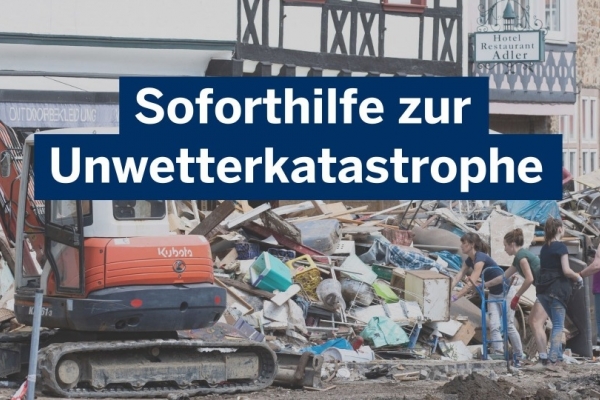 Bild: Soforthilfe. Land NRW/Ralph Sondermann