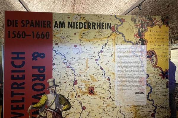 Weltreich und Provinz – Die Spanier am Niederrhein 1560–1660 Bild: Ausstellung Weltreich und Provinz - Ausstellung im Pulvermagazin. Foto: Stadt Jülich / Susanne Rupp
