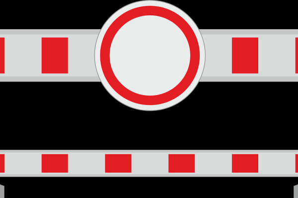 Verkehrsschild Sperrung Verkehrsschild Sperrung