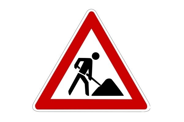 Verkehrsschild Baustelle - pixabay Verkehrsschild Baustelle - pixabay