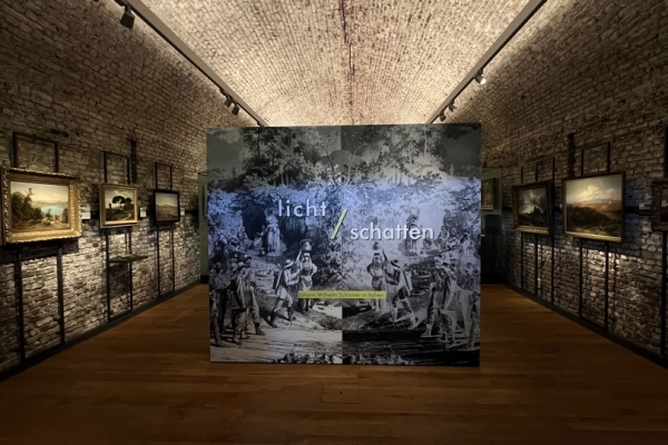 Kuratorenführung „Licht und Schatten. Johann Wilhelm Schirmer in Italien“ mit Kuratorin Stephanie Decker Bild: Ausstellung Licht und Schatten. Foto: Stephanie Decker