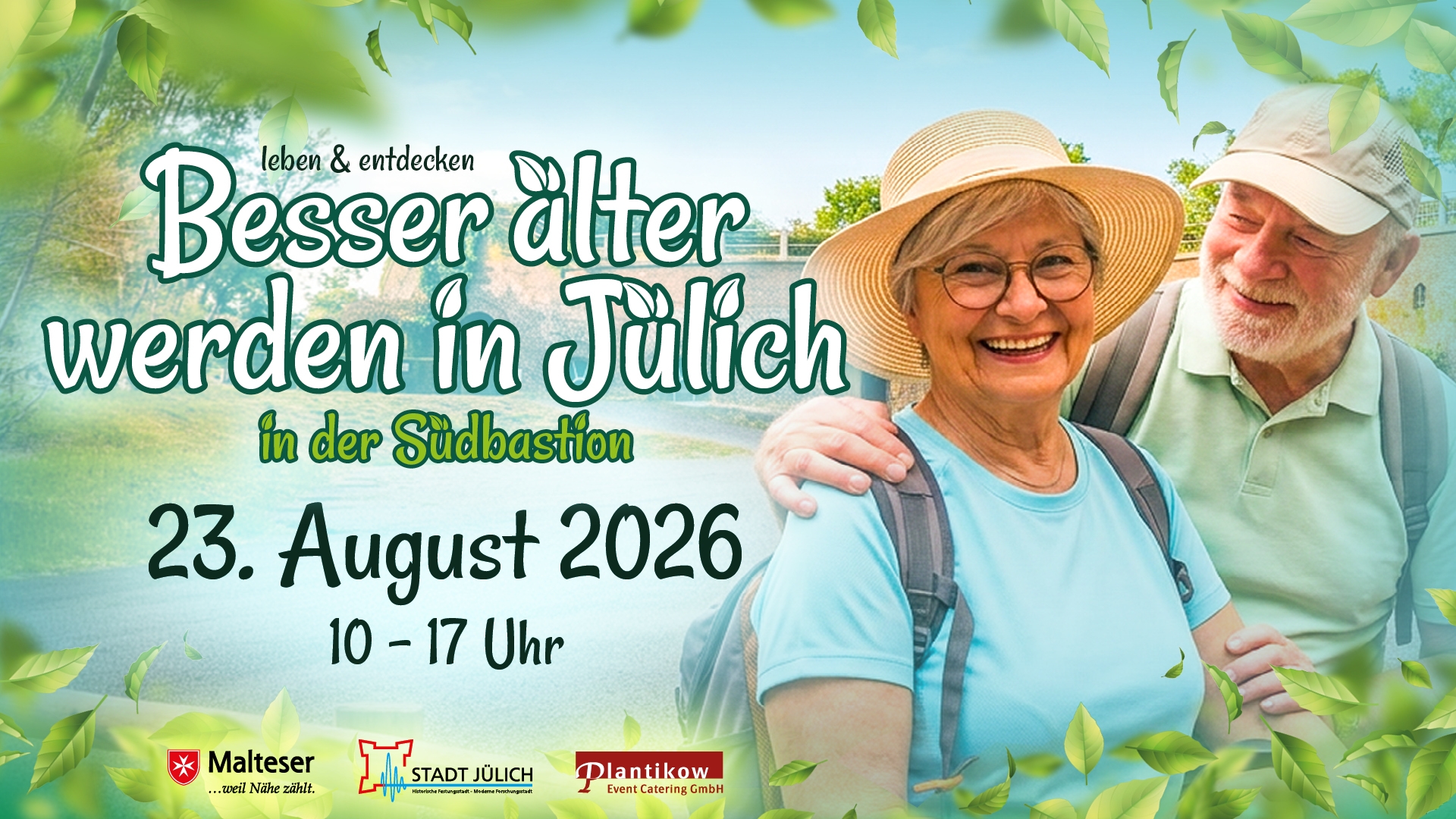 Besser älter werden in Jülich – Informationstag im Brückenkopf-Park