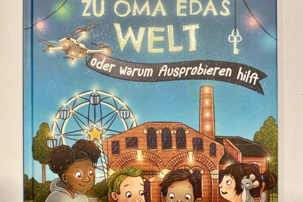 Foto Bücherspende Bild: Layout eines Kinderbuches