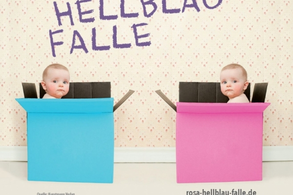 Die Rosa-Hellblau-Falle BIld: Plakat zur Veranstaltung