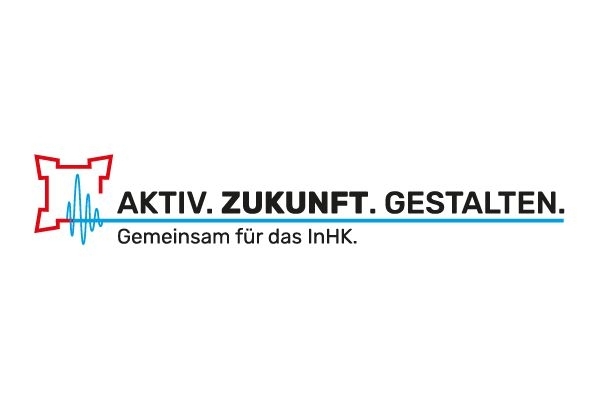 Mitdenken, reden, planen, gestalten Bild: Das Logo für das Integrierte Handlungskonzept (inHK).