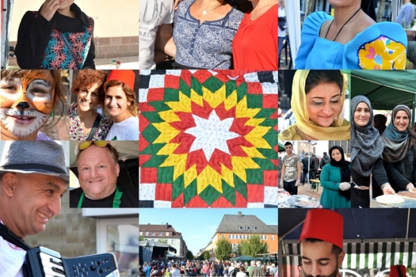 Fest der Kulturen Bild: Eine Collage der letzten Feste